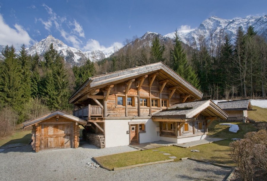 Доломитовые Альпы Швейцарии Шале