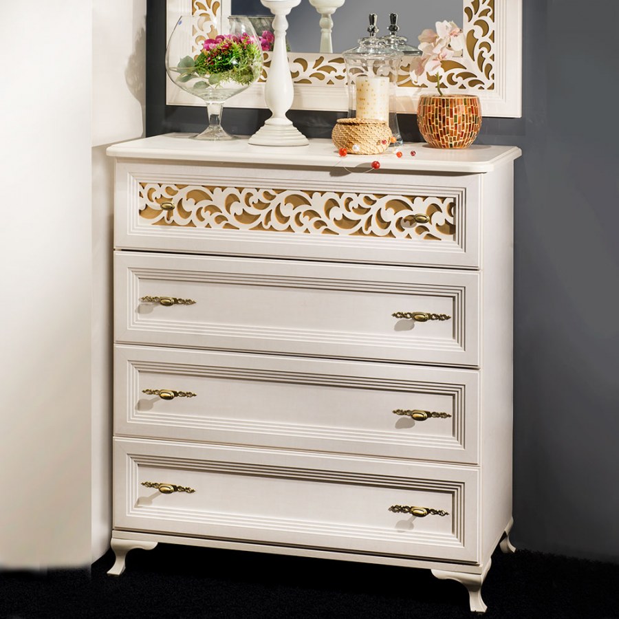 Комод Ливадия л15 Weave светлый