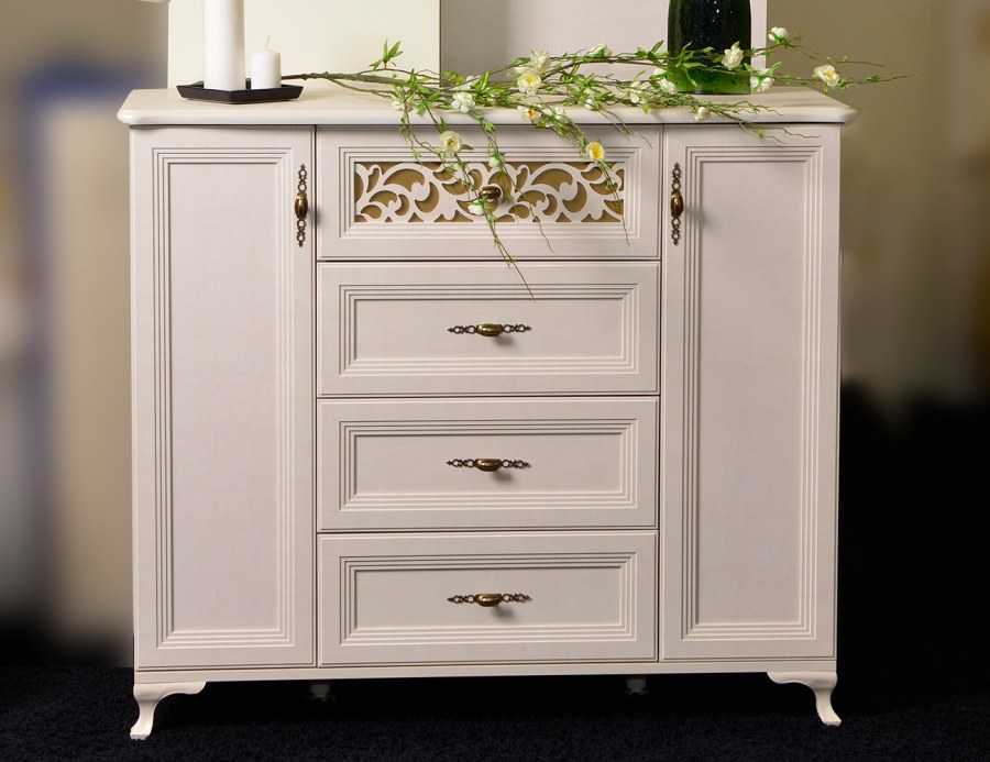 Комод Ливадия л15 Weave светлый