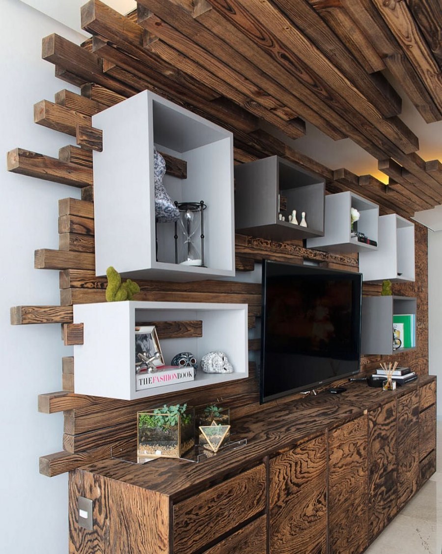 Интерьер из дерева