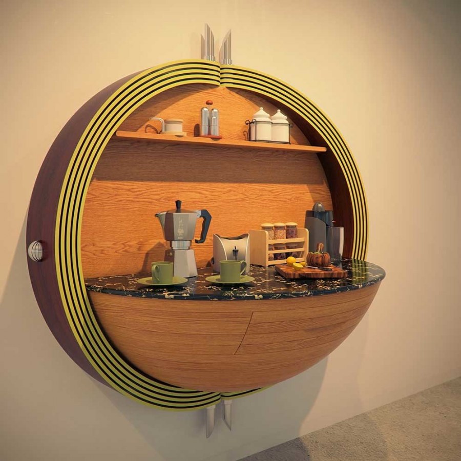 Интересные дизайнерские решения для кухни