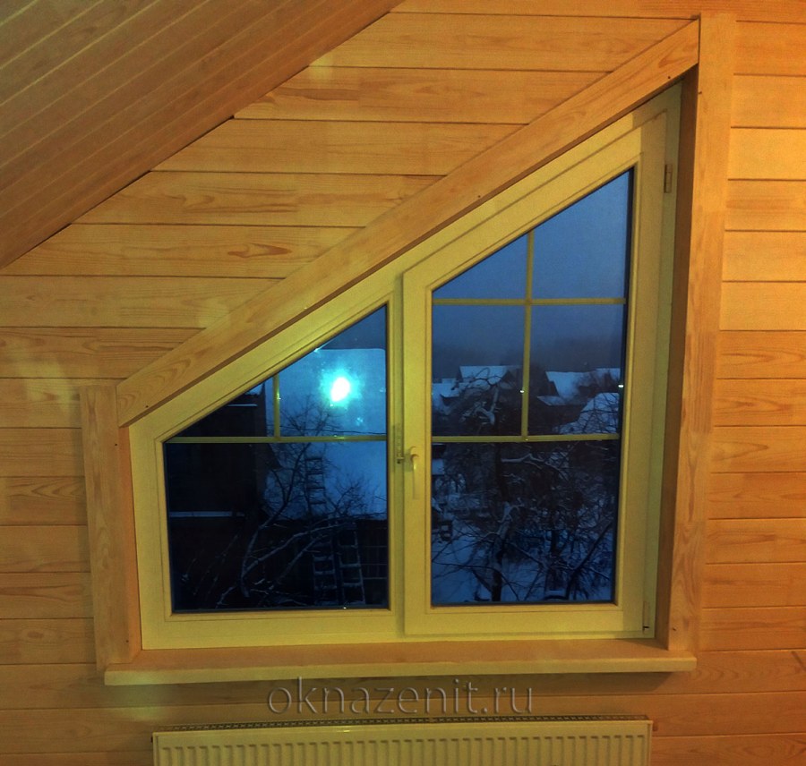 Треугольные окна