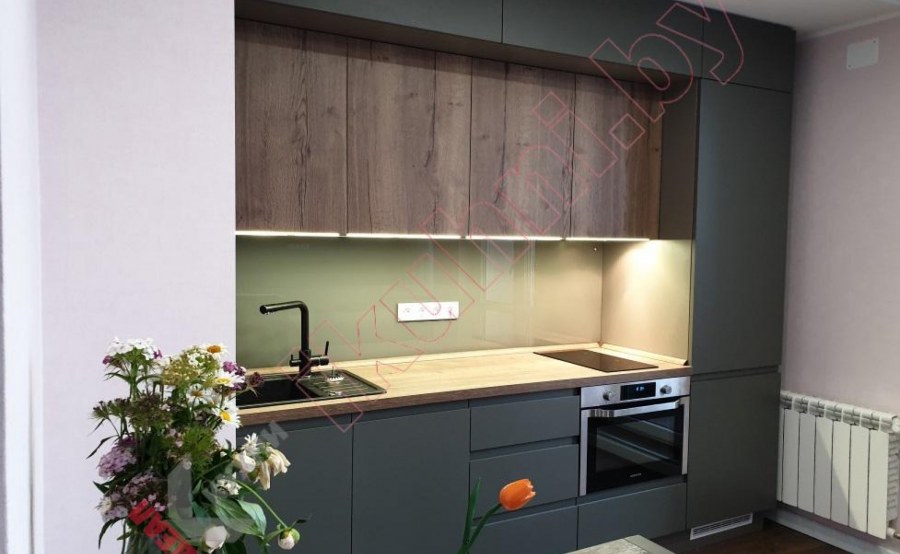 Кухни Феникс 0748 с gola профилем