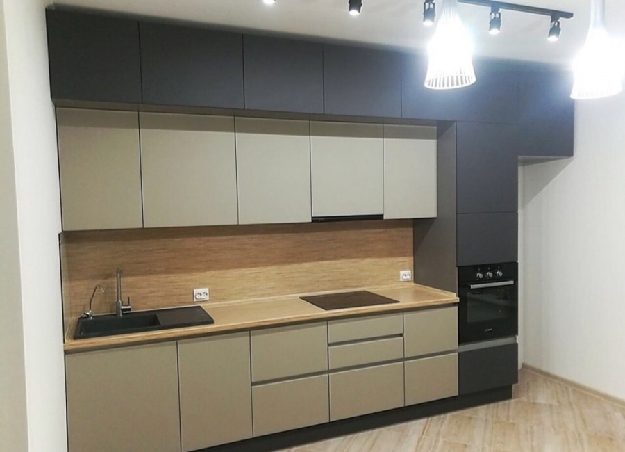 Современный кухонный гарнитур прямой 3 метра