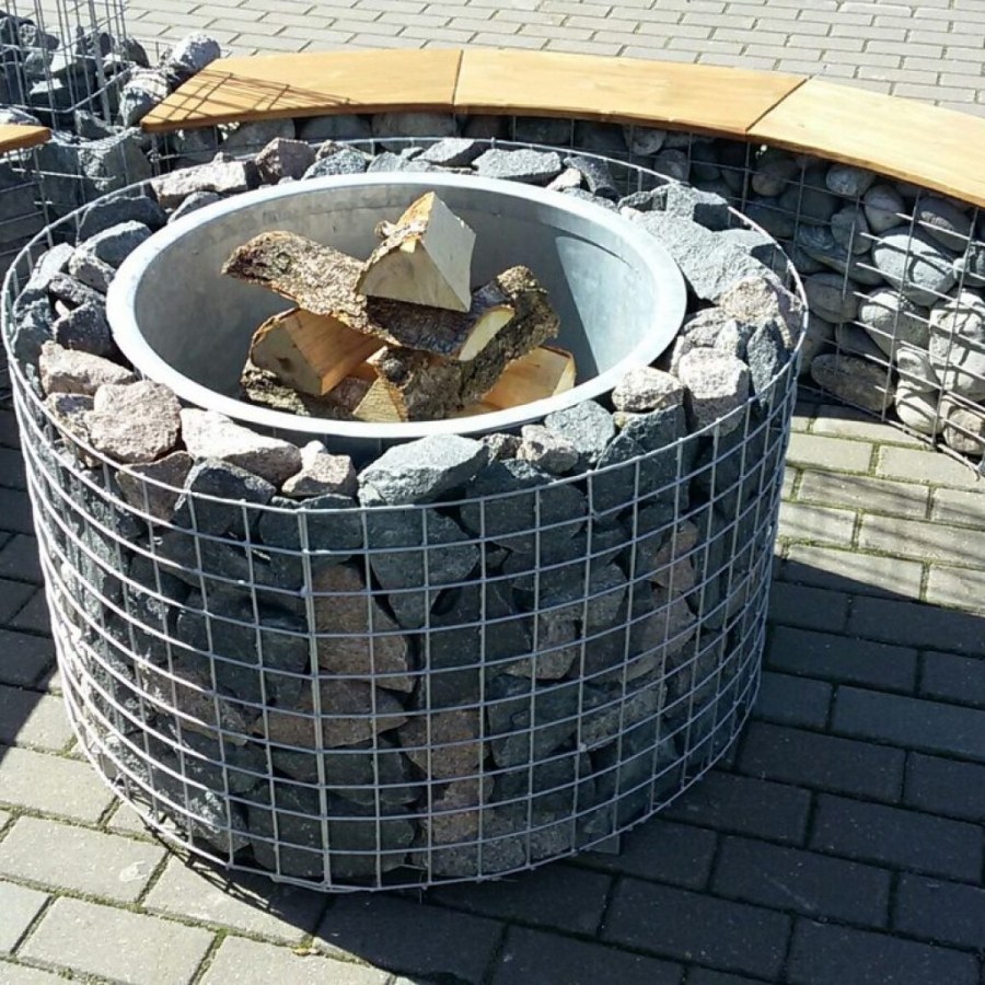 Круглые габионы