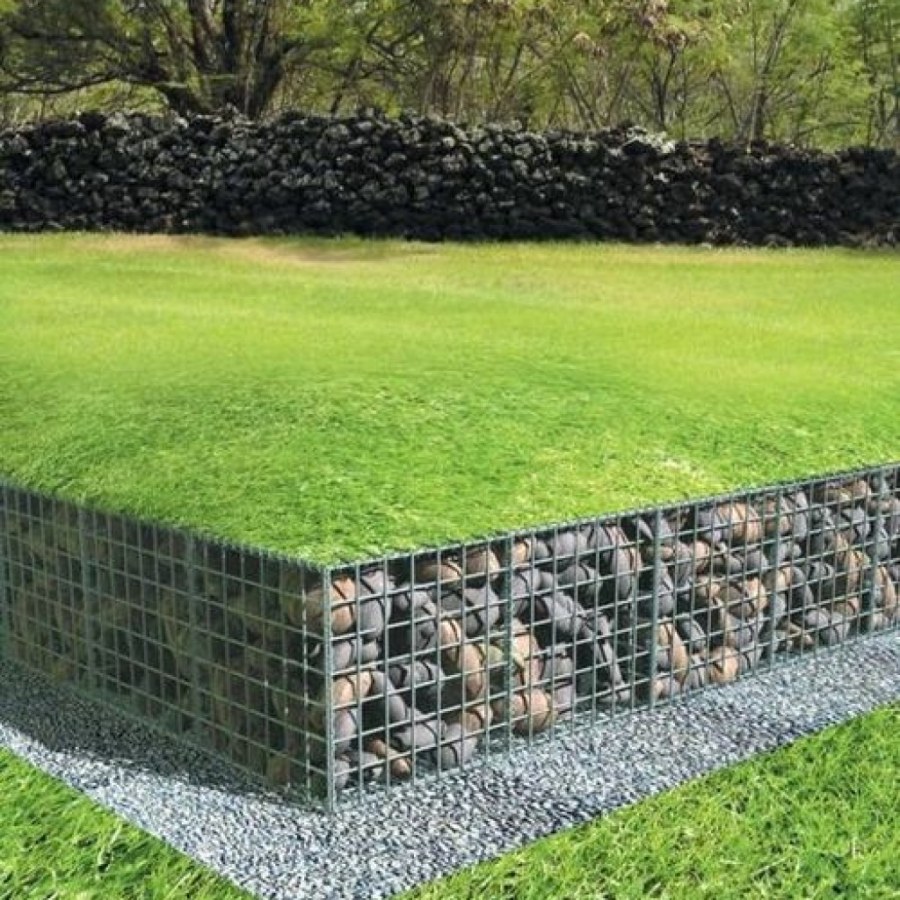 Террасирование габионами