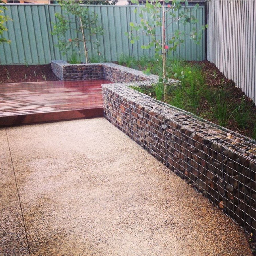 Габион бордюр