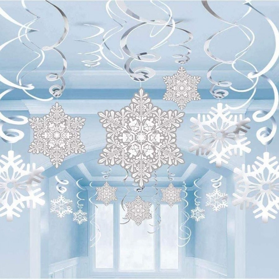 Новогоднее украшение потолка