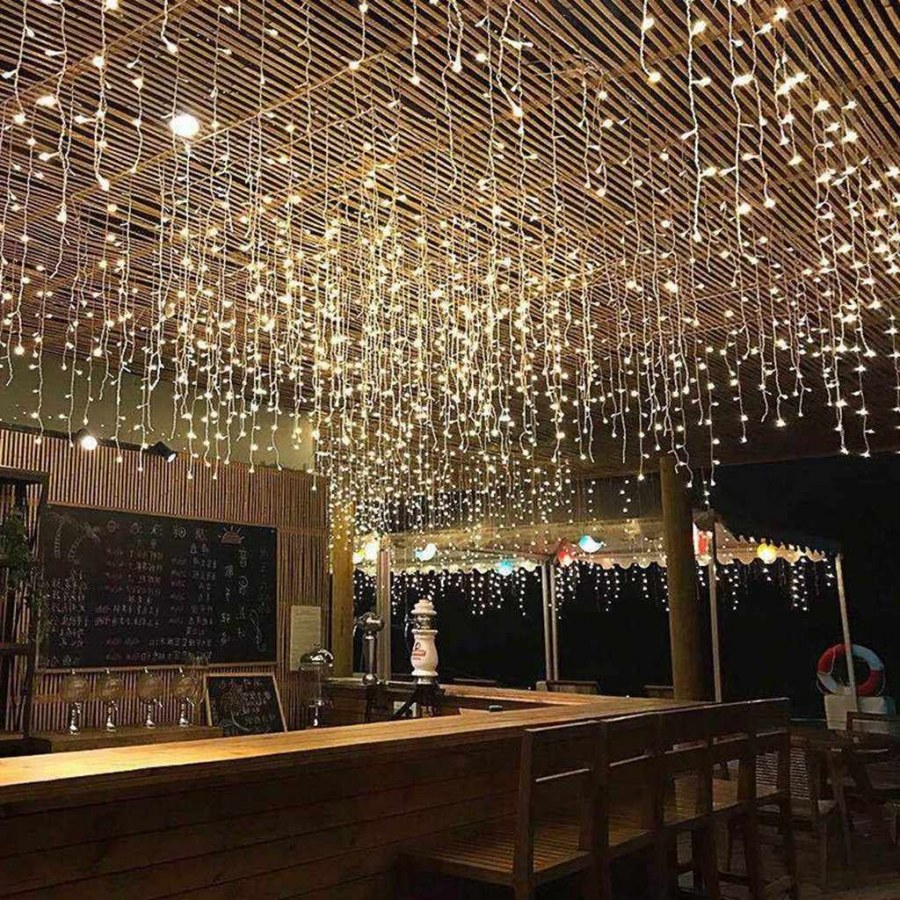 Украшение гирляндами