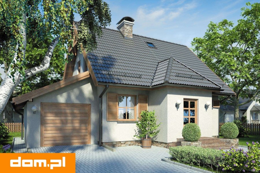 Маленький домик с гаражом