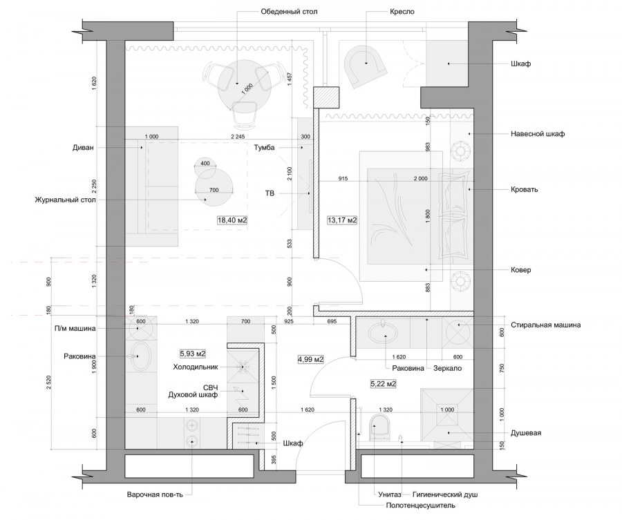 Расшифровка планировки квартиры