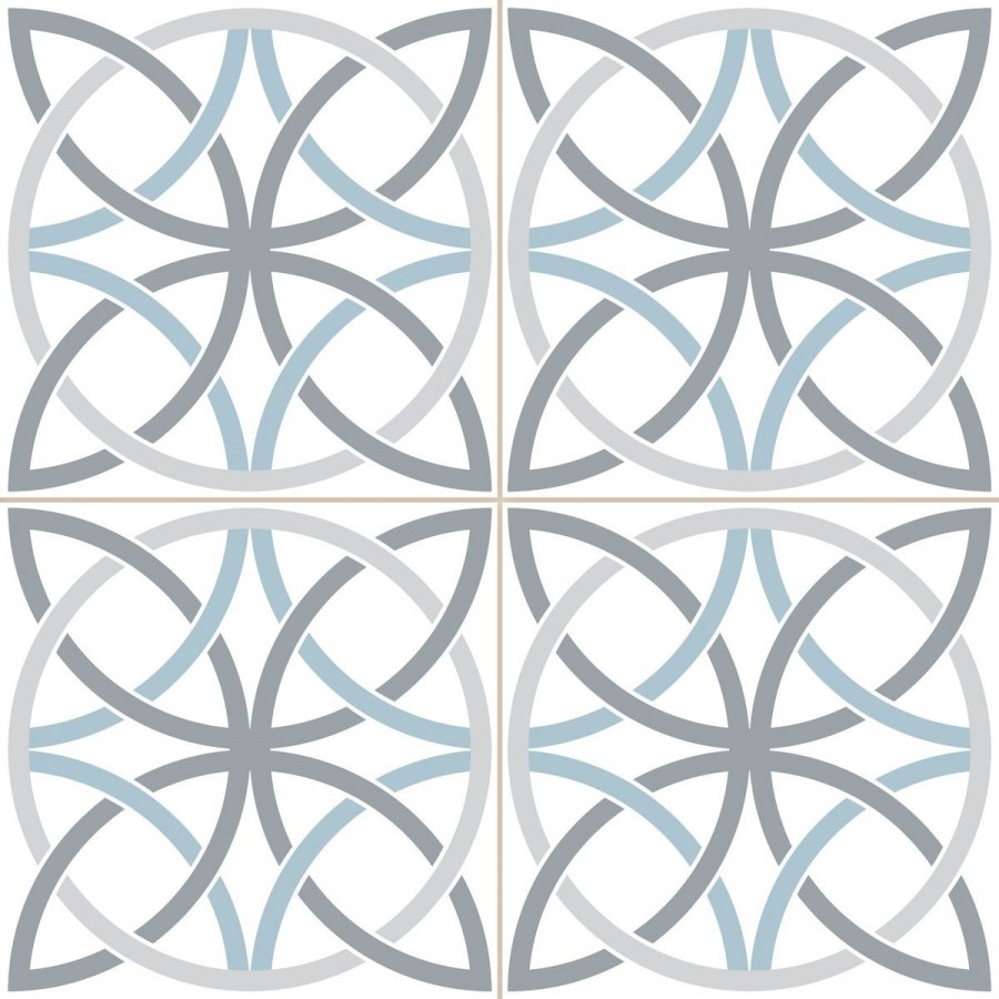 Плитка DG_Ch_b_WH Chic collection Bosham White 45х45