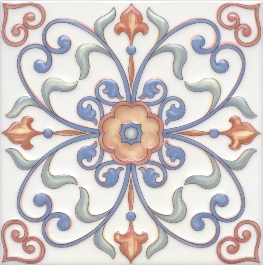 Kerama Marazzi Суррей голубая 20х20 см