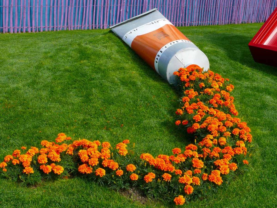 Оригинальные клумбы