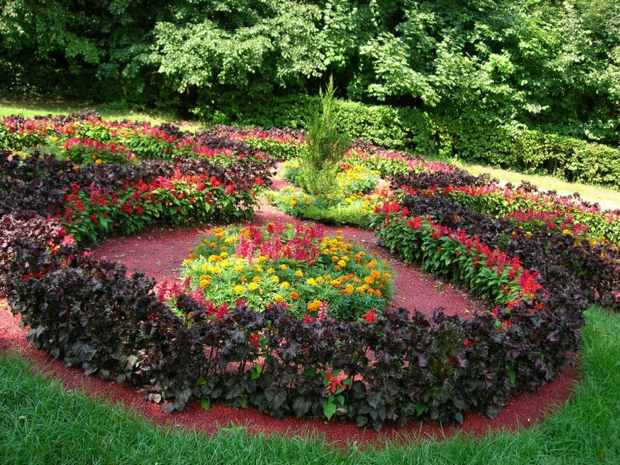 Цветочные клумбы