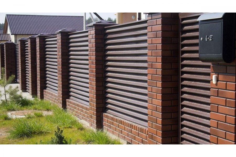 Забор жалюзи Grand line