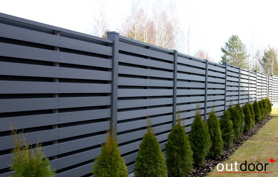 Забор ранчо из ДПК