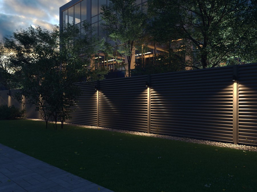 Дизайнерский забор