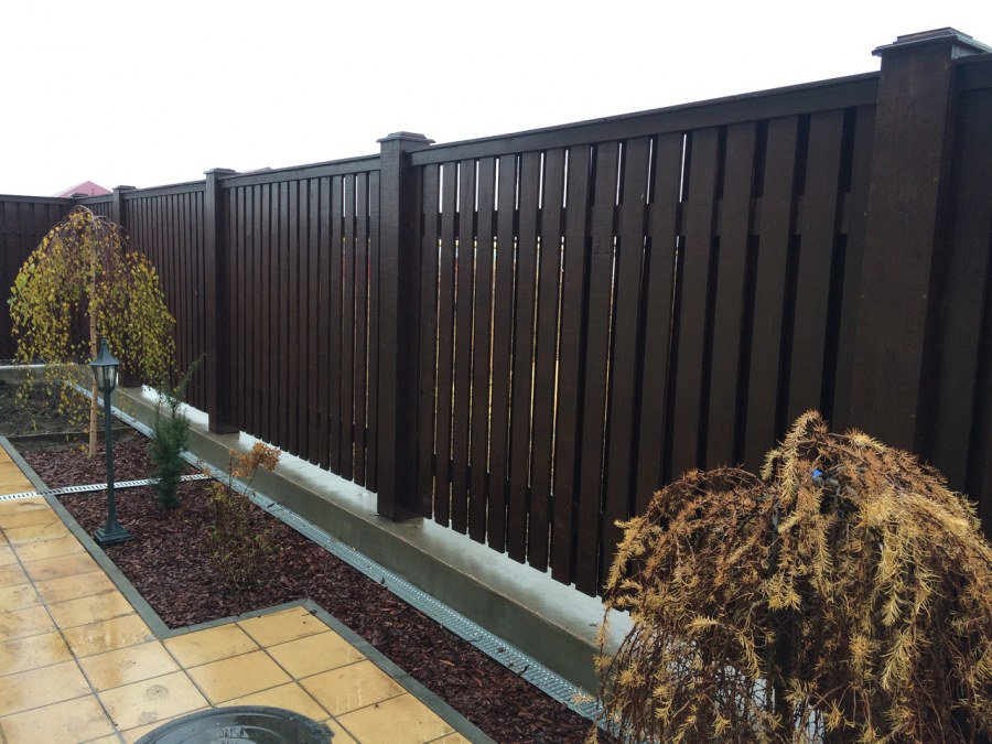 Вертикальный забор