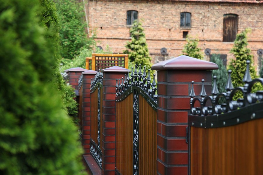 Клинкерный заборный оголовок King Klinker