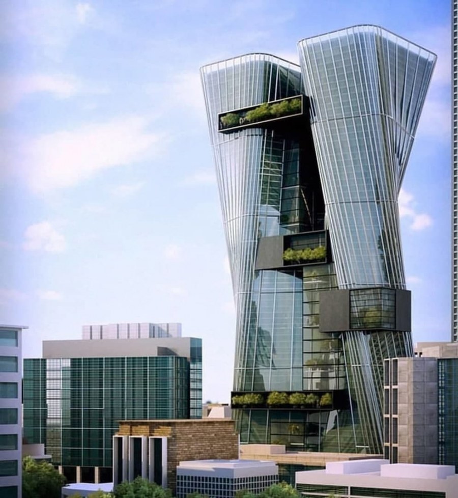 Ереван футуристический небоскреб