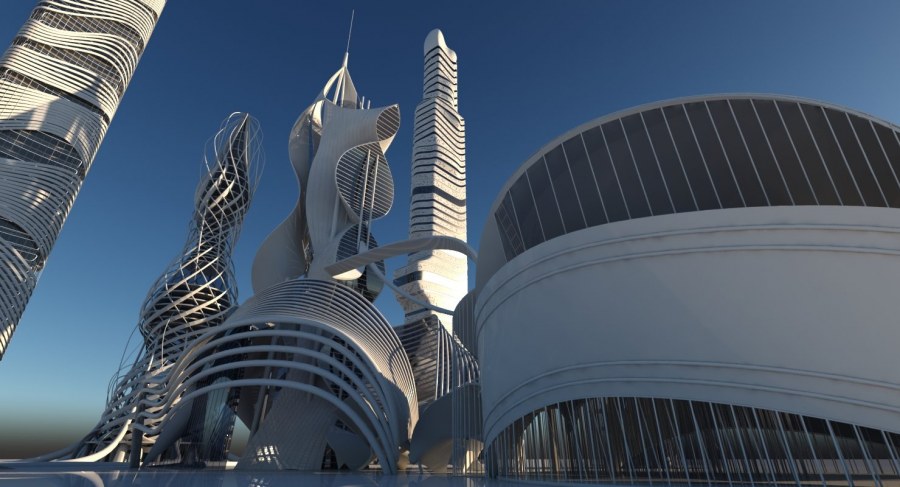 Нео футуризм в архитектуре