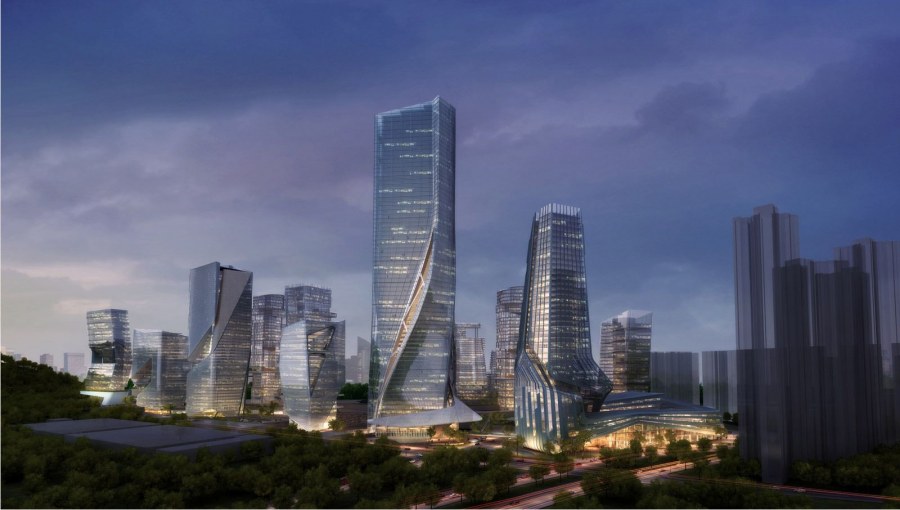 Компактный современный город