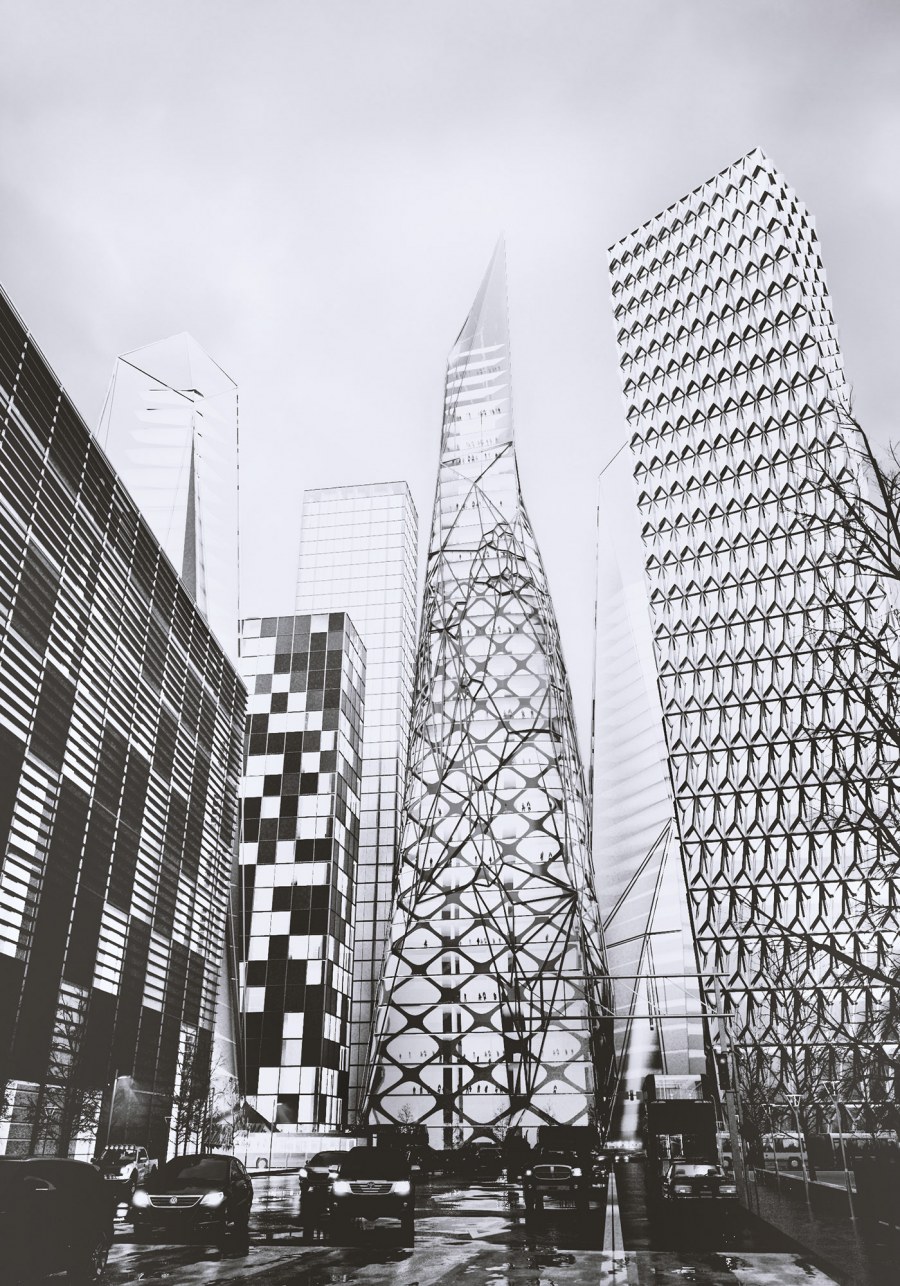 Концептуальные небоскребы архитектора Андрея Коротича