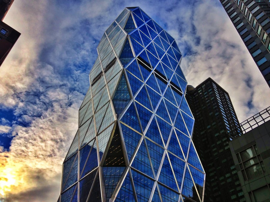 Небоскреб Hearst Tower (Архитектор Норман Фостер)
