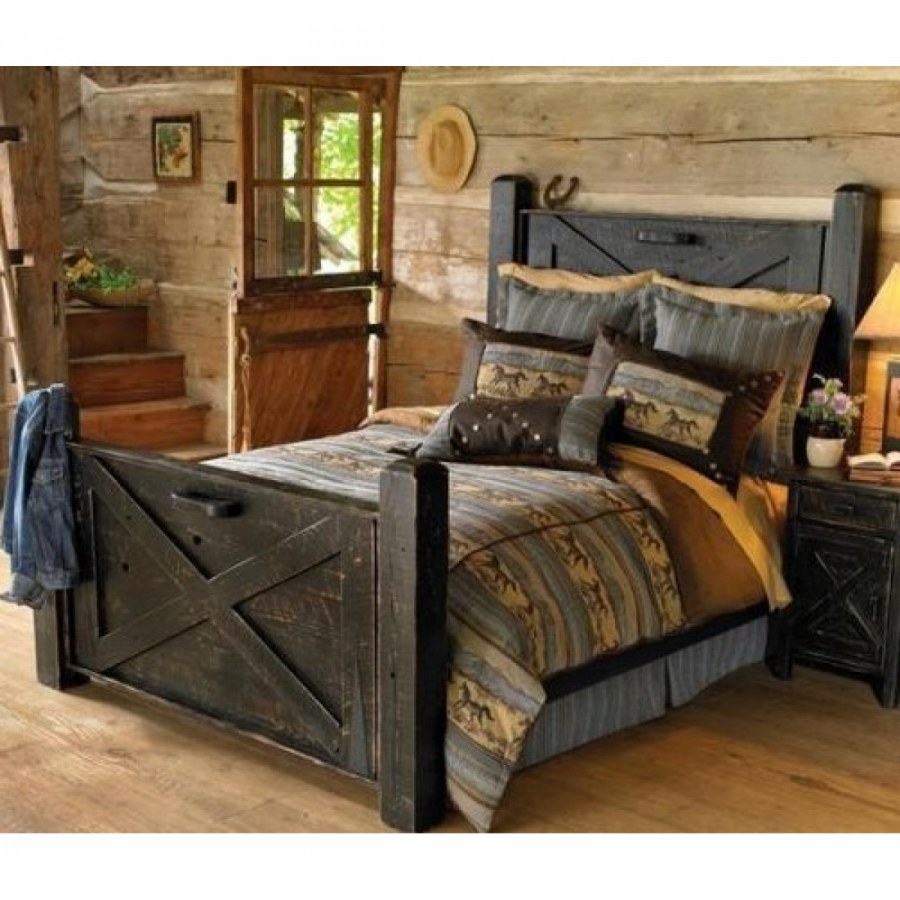 Спальня рустик Шале