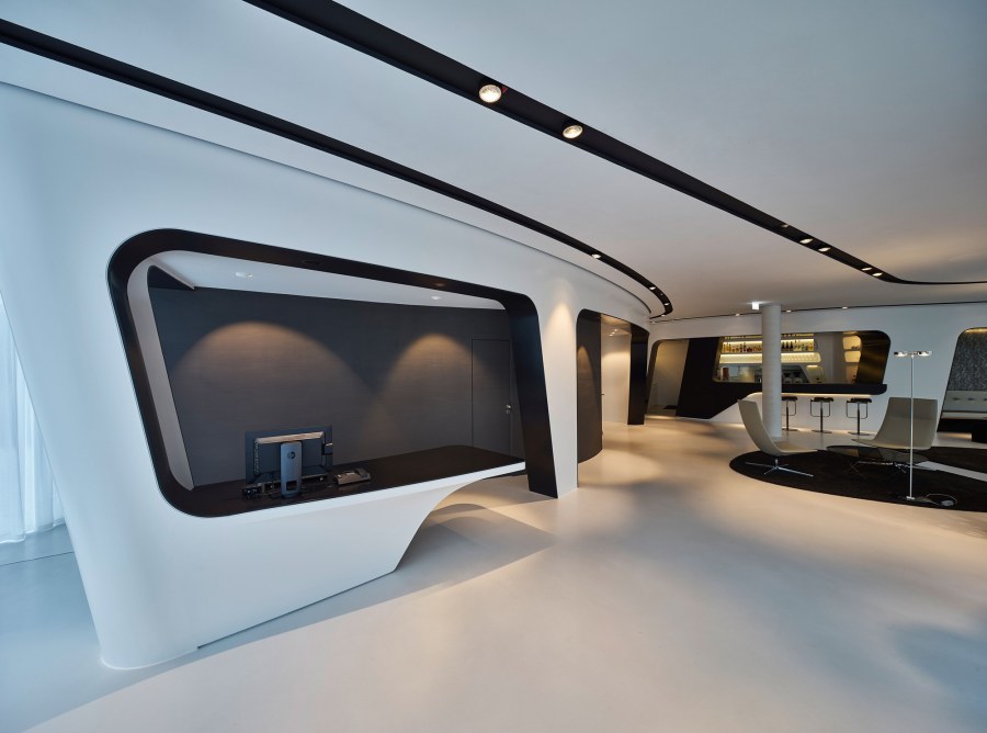 Футуристический офис будущего