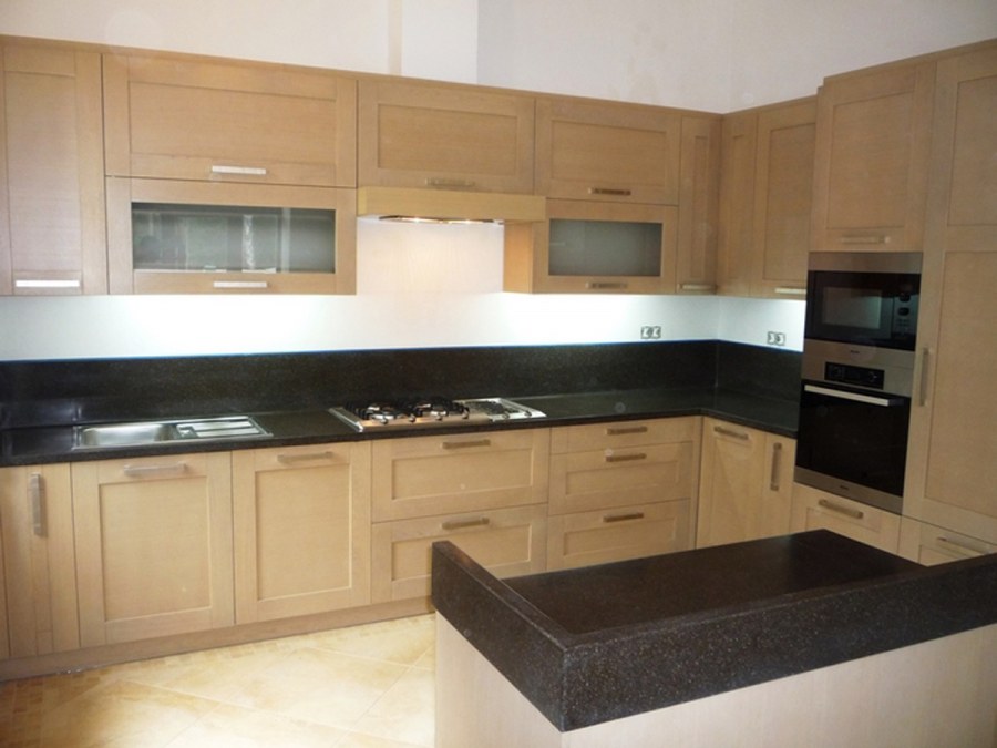 Кухни из массива дерева Модерн