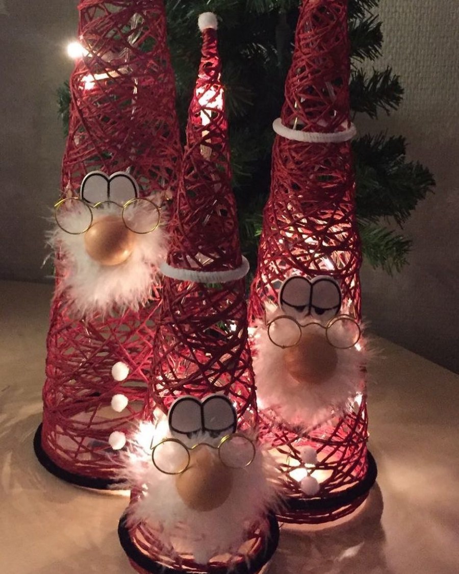 Новогодние инсталляции для дома