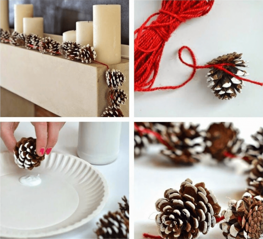 Украшения на новый год своими руками