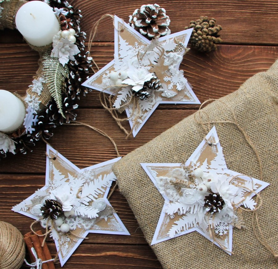 Новогодний декор звезда