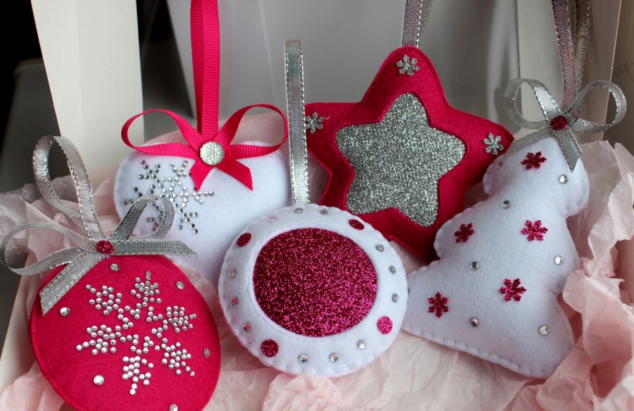 Новогодние игрушки своими руками