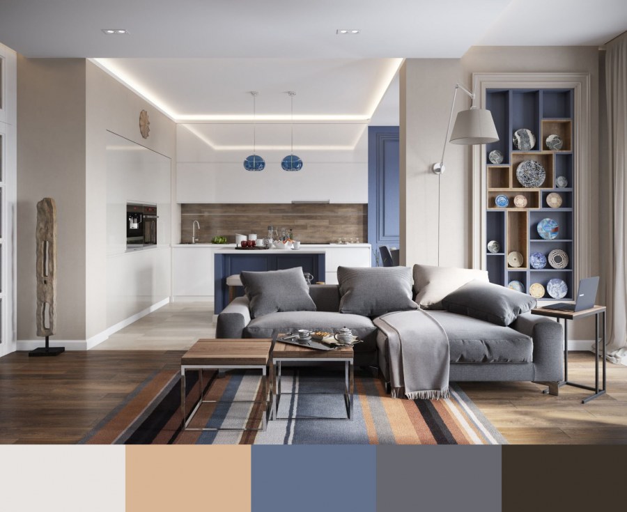 Стильный интерьер квартиры