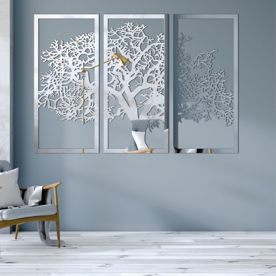 Настенное панно из зеркал