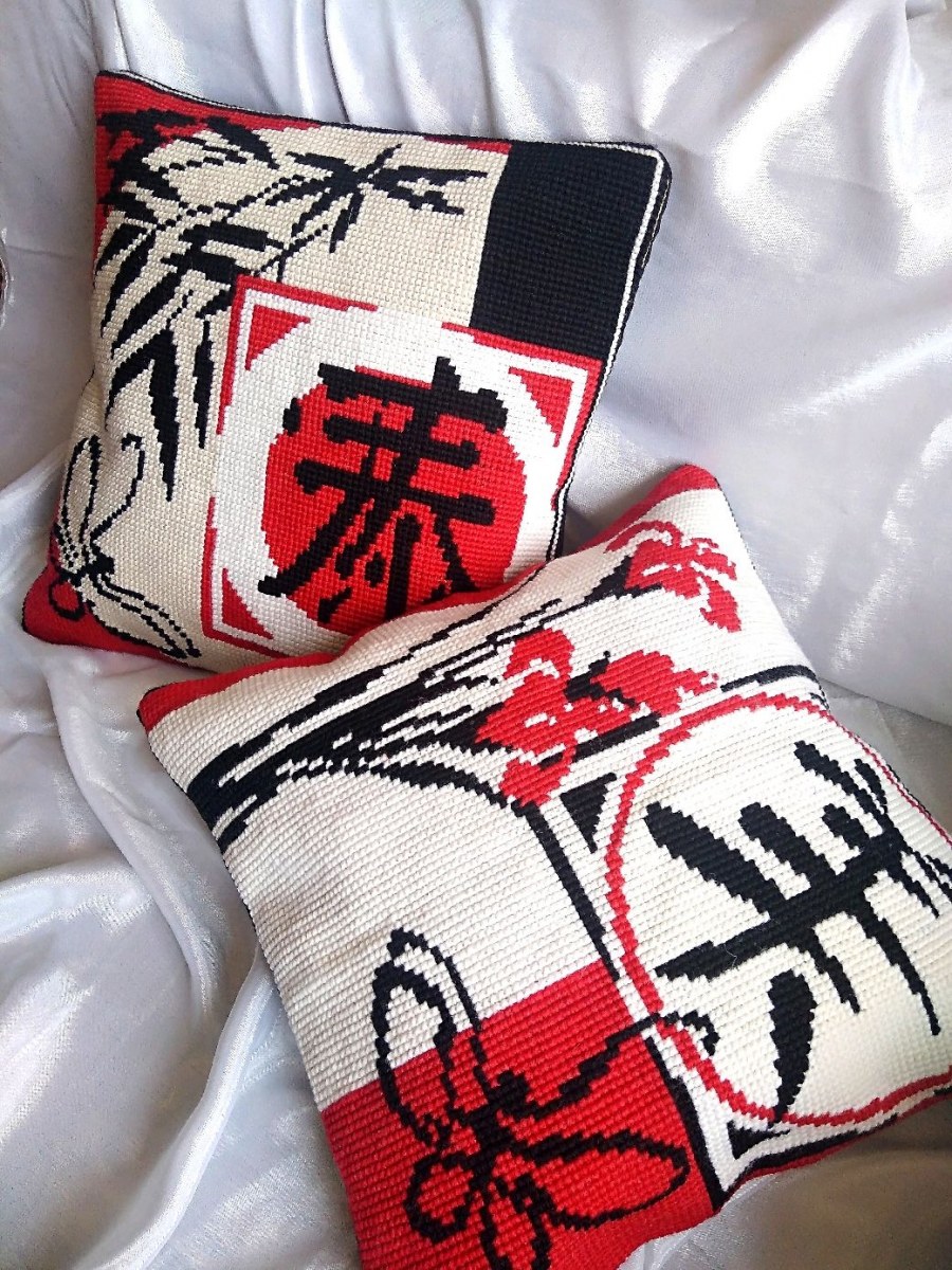 Плед в японском стиле