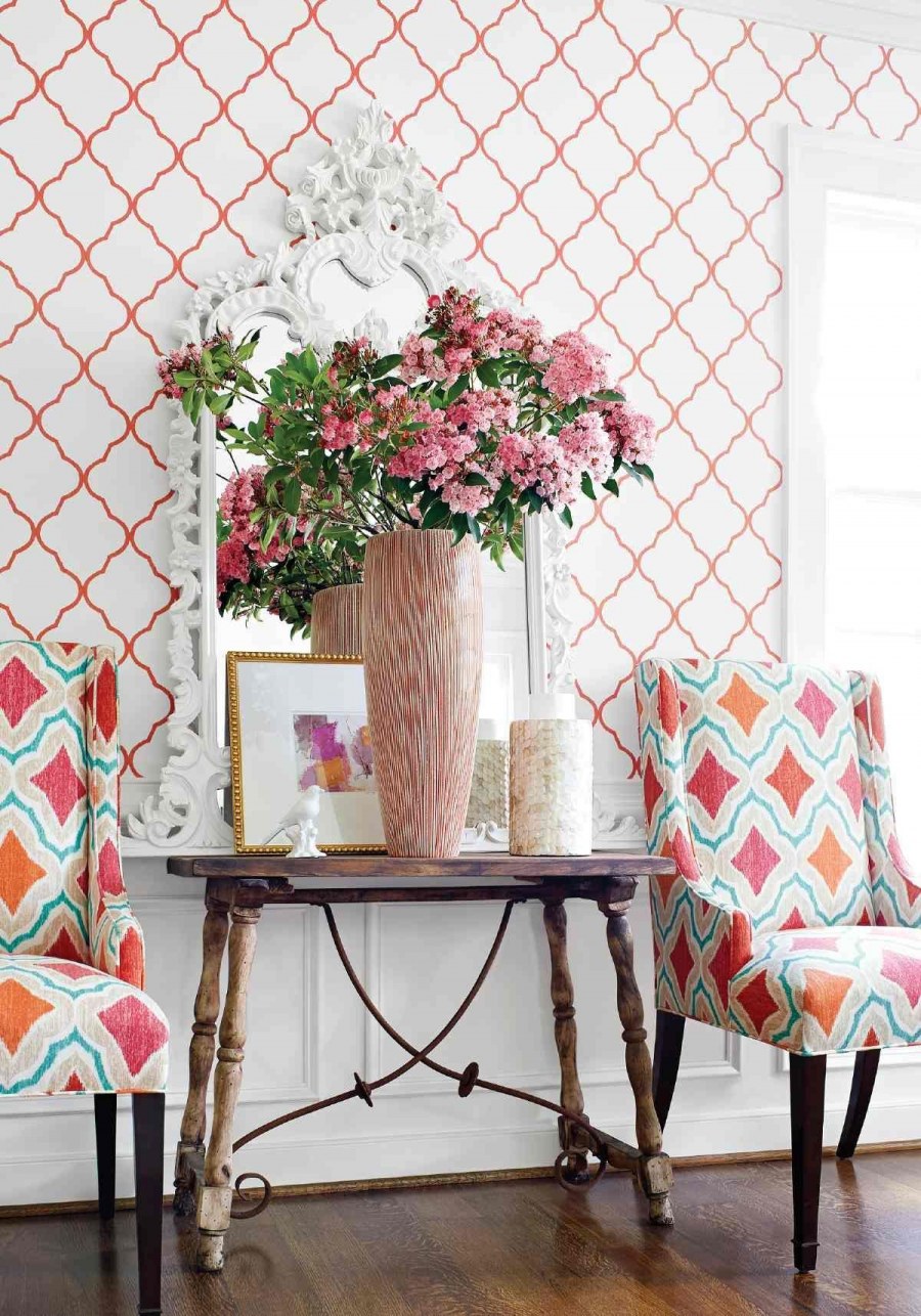 Обои Thibaut в интерьере