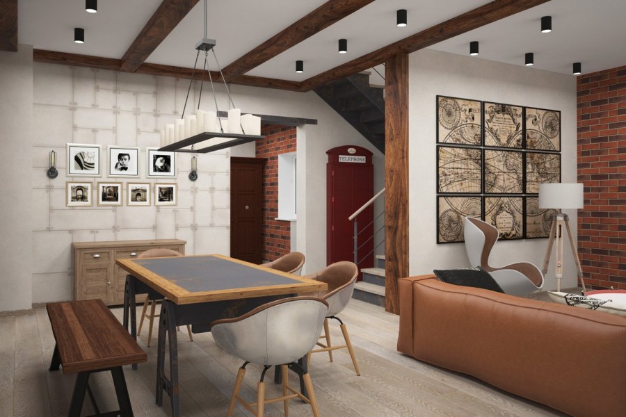 Стиль лофт хофф лофт кухня