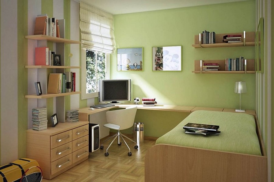 Маленькая комната школьника