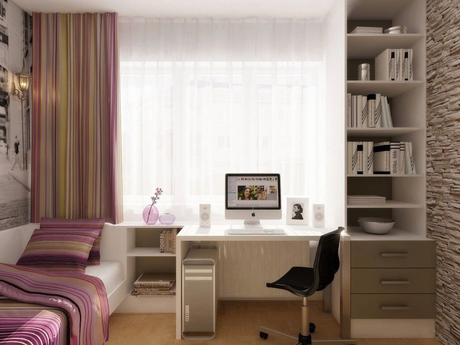 Спальня для школьника девочки