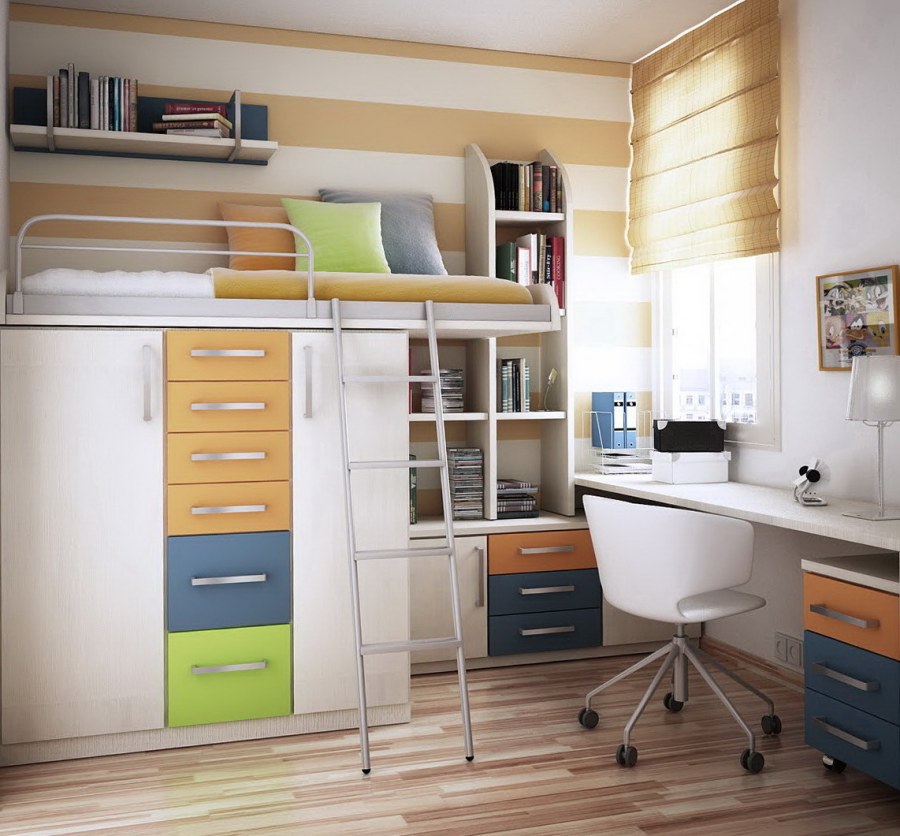 Детская для школьника в скандинавском стиле