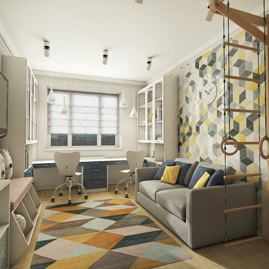 Мебель в детскую комнату для школьника