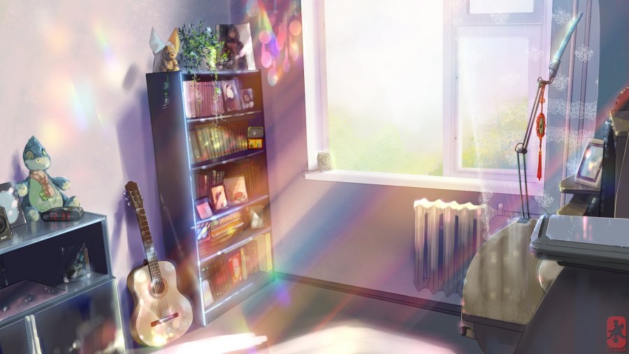 Музыкальная комната аниме