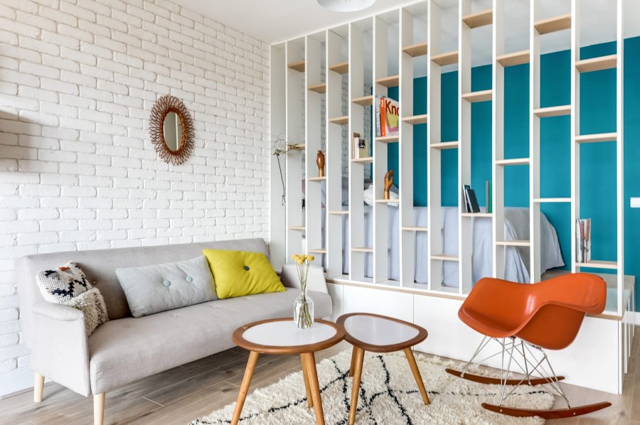 Стильные перегородки в интерьере