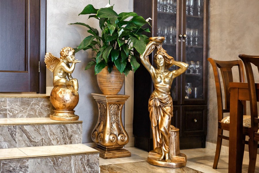 Скульптура в интерьере