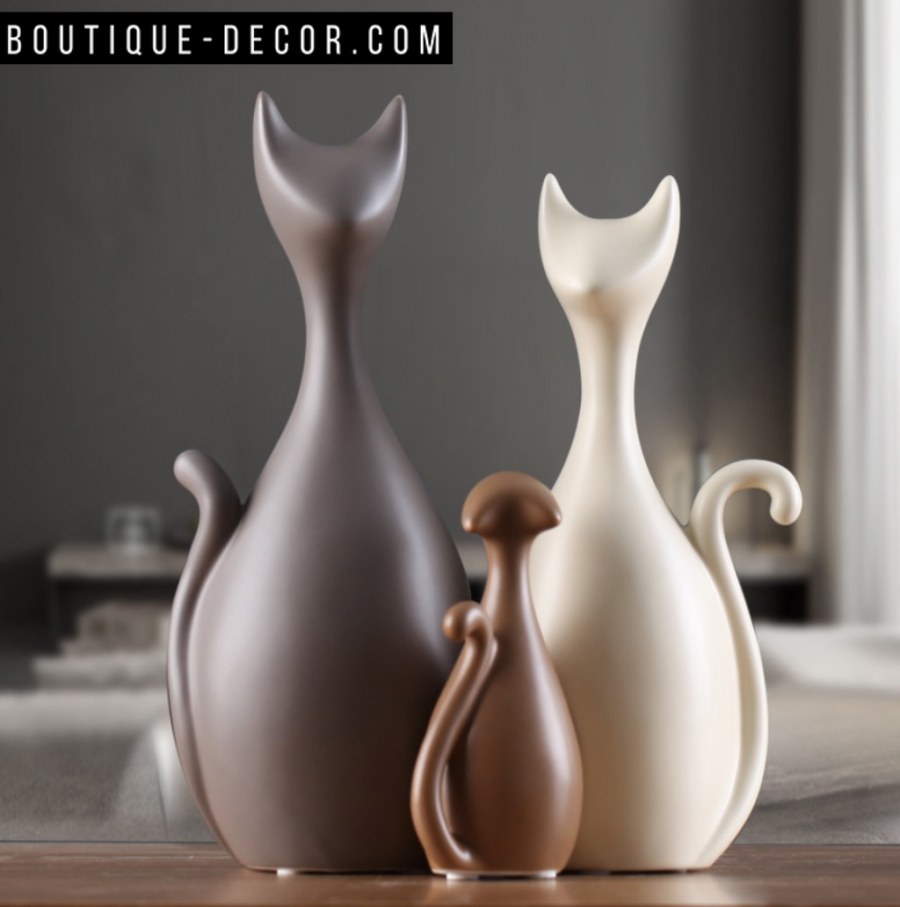 Керамические фигуры для интерьера