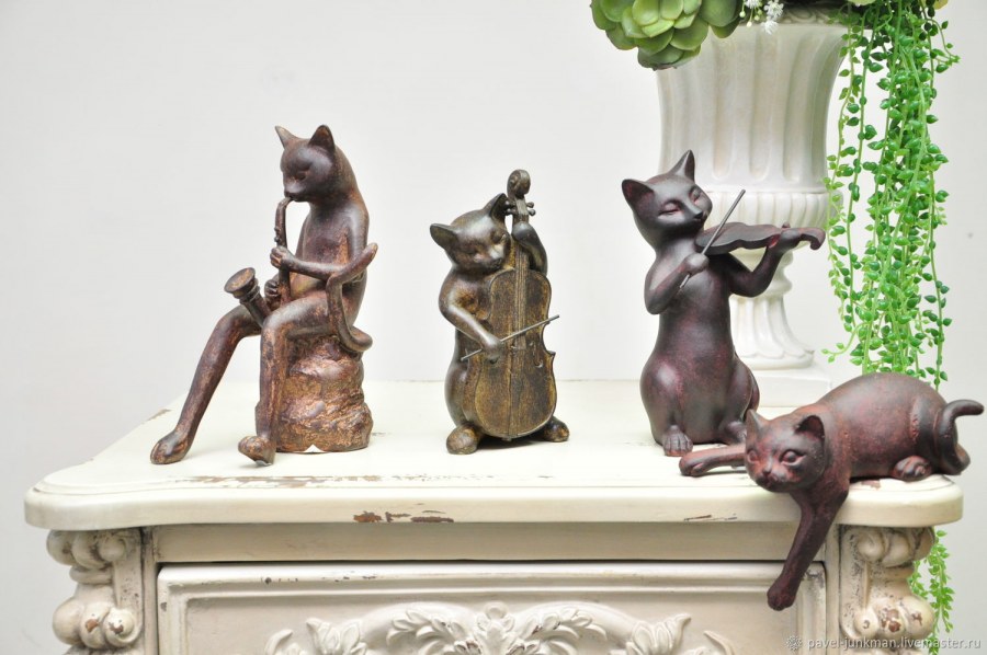 Статуэтка «кот турецкий Ван»